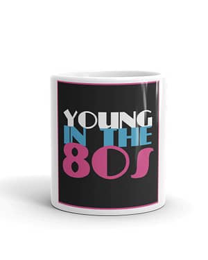 YOUNG IN THE 80s LOGO – Becher