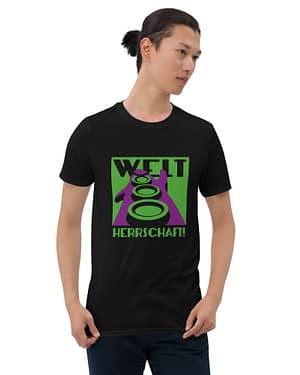 WELTHERRSCHAFT – Kurzärmeliges Unisex-T-Shirt