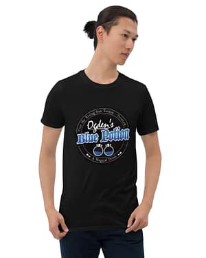 OGDEN'S BLUE POTION – Kurzärmeliges Unisex-T-Shirt