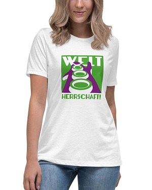 WELTHERRSCHAFT – Lockeres Damen-T-Shirt