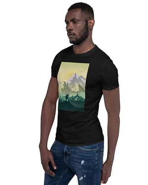 LINK – Kurzärmeliges Unisex-T-Shirt