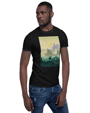 LINK – Kurzärmeliges Unisex-T-Shirt