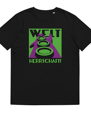 WELTHERRSCHAFT – Unisex-Bio-Baumwoll-T-Shirt