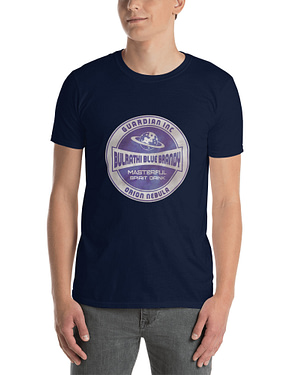 BULRATHI BLUE BRANDY – Kurzärmeliges Unisex-T-Shirt