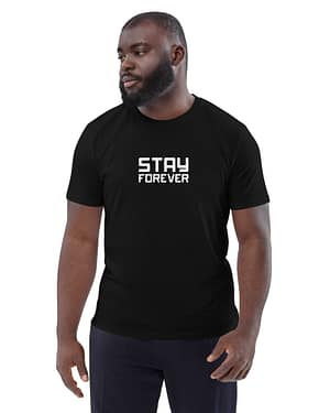 Stay Forever Logo – Unisex-Bio-Baumwoll-T-Shirt