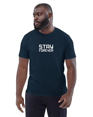 Stay Forever Logo – Unisex-Bio-Baumwoll-T-Shirt
