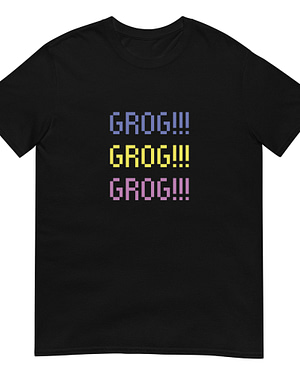 GROG!!! - Kurzärmeliges Unisex-T-Shirt