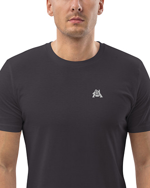 WELTHERRSCHAFT Stickerei - Unisex-Bio-Baumwoll-T-Shirt