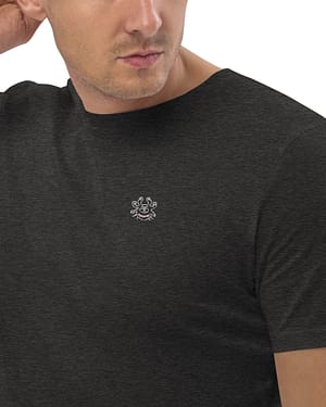 BEHOLD Stickerei - Unisex-Bio-Baumwoll-T-Shirt